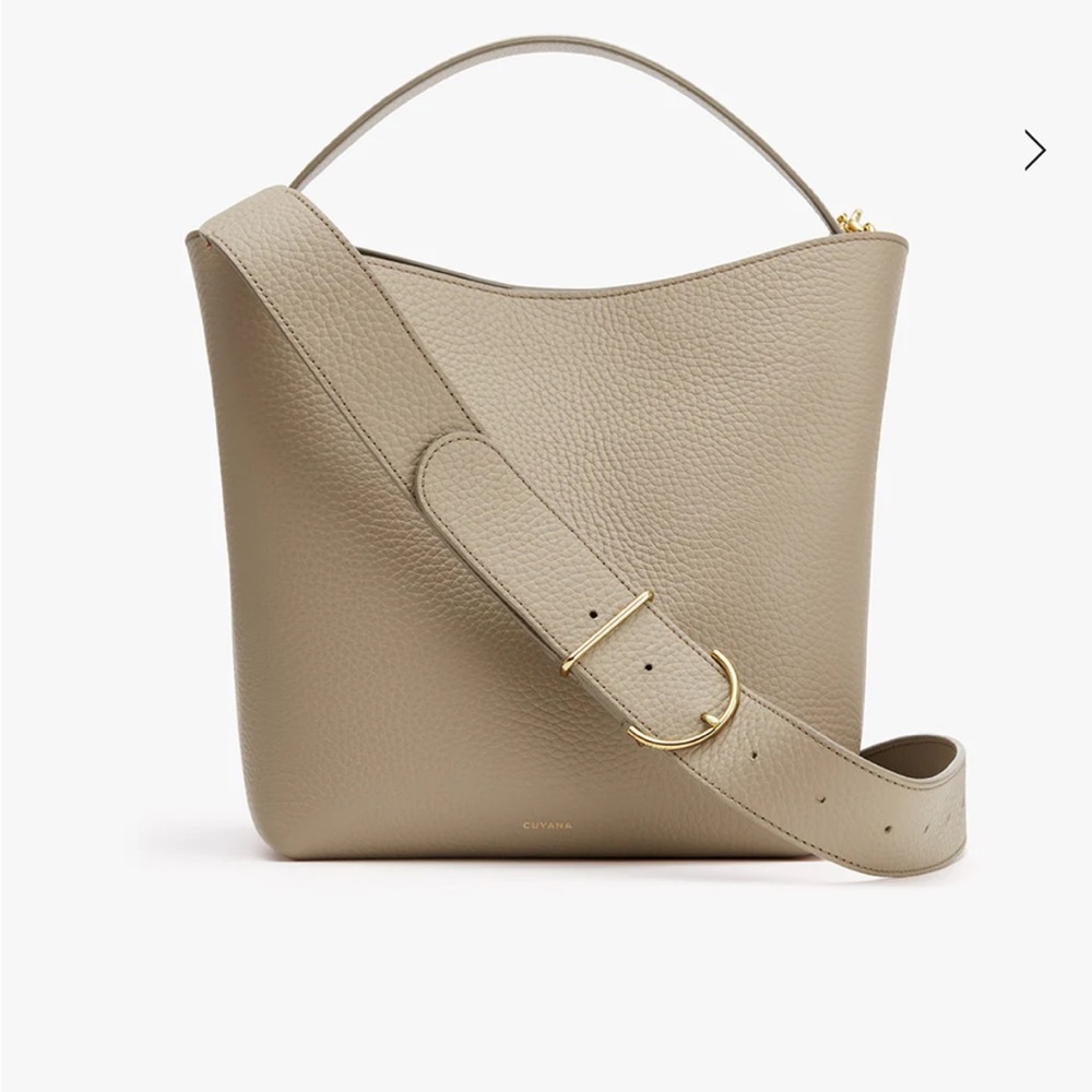 Cuyana Linea Bucket Bag